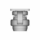Combined Swivel Support For Medical Equipment - Downloadable CAD Representation_0_0_degree_snapshot