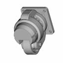 Combined Swivel Support For Medical Equipment - Downloadable CAD Representation_60_30_degree_snapshot