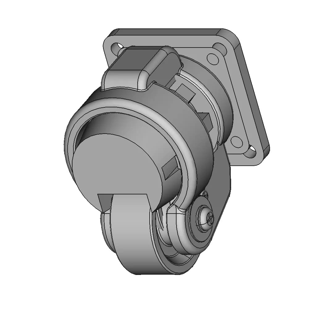 Combined Swivel Support For Medical Equipment - Standard Mechanical Component_60_30_degree_snapshot