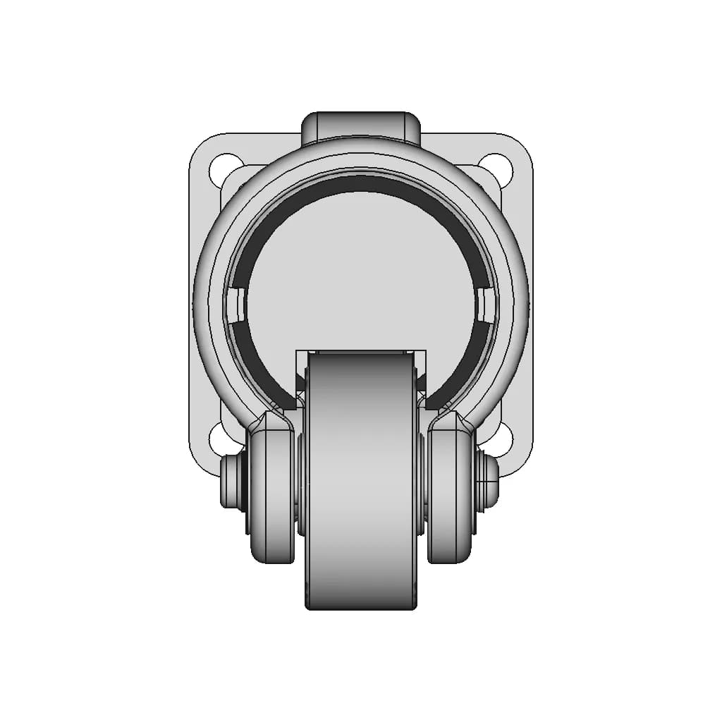 Combined Swivel Support For Medical Equipment - Standard Mechanical Component_90_0_degree_snapshot
