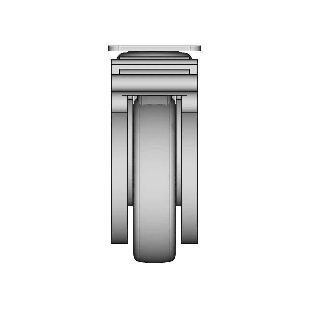 Swivel Wheel For Mobile Medical Equipment - Standard Mechanical Component_0_90_degree_snapshot