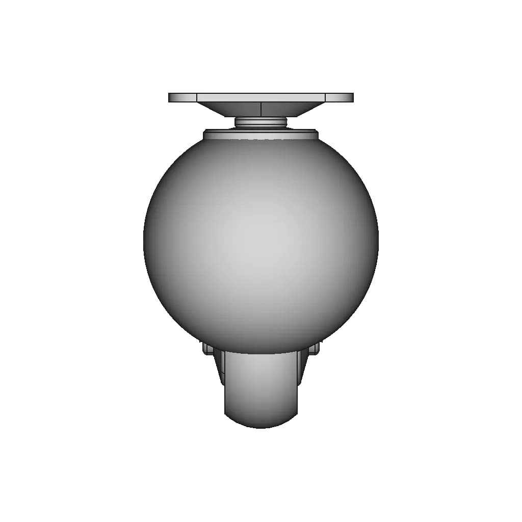 Swivel Wheel For Mobile Medical Equipmen | High-Quality CAD Model_0_270_degree_snapshot