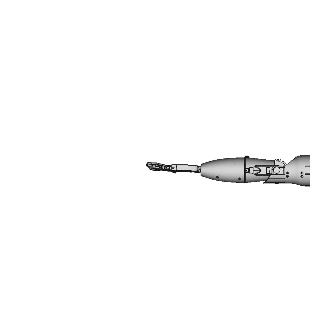 Prosthetic Arm - Downloadable CAD Representation_0_90_degree_snapshot