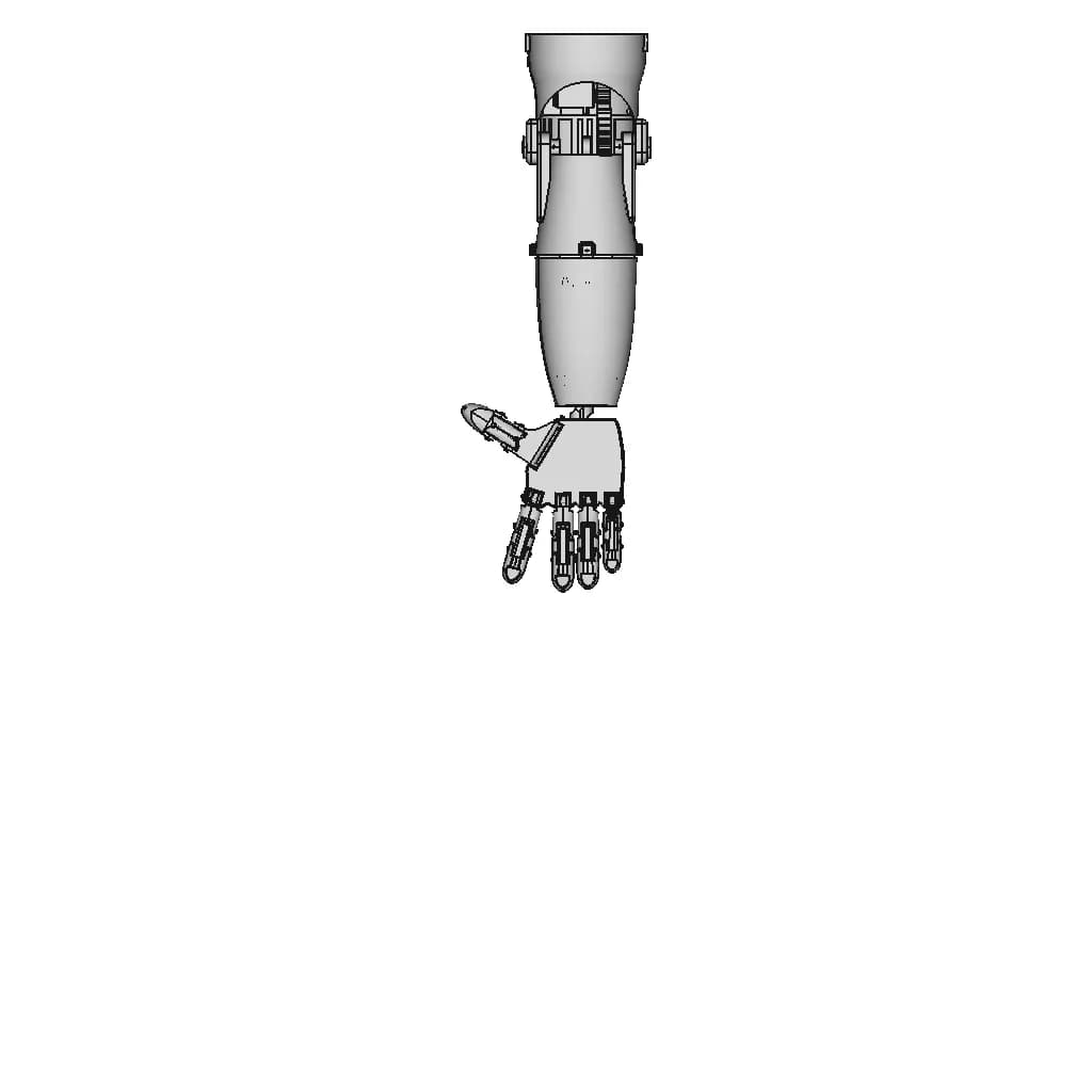 Prosthetic Arm - Downloadable CAD Representation_270_0_degree_snapshot
