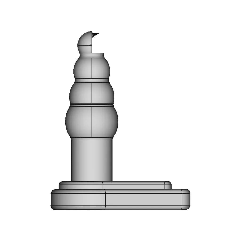 Ear Plug | High-Quality CAD Model_0_90_degree_snapshot