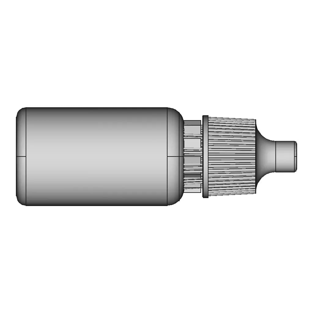 10Ml Vape Liquid Bottle - Standard Mechanical Component_0_0_degree_snapshot