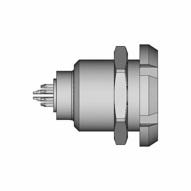 Lemo 10 Pin Receptacle G Key - Standard Mechanical Component