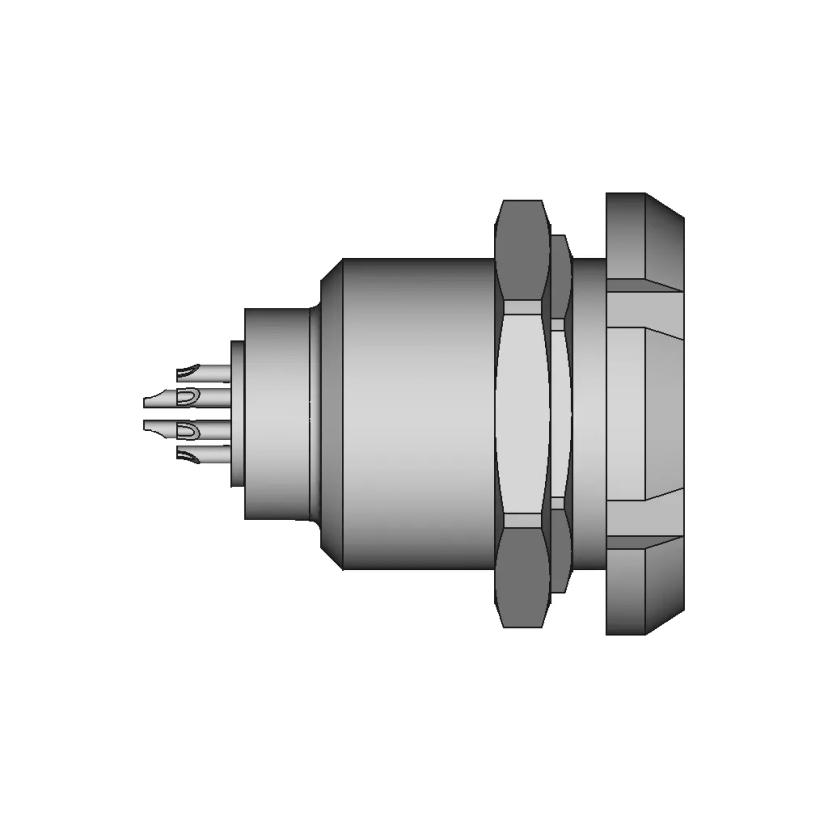 Redel 4 Pin G Receptacle - Standard Mechanical Component