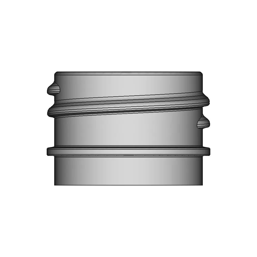 Corona (Neck Finish) 24 Sp-410 - Downloadable CAD Representation_0_90_degree_snapshot
