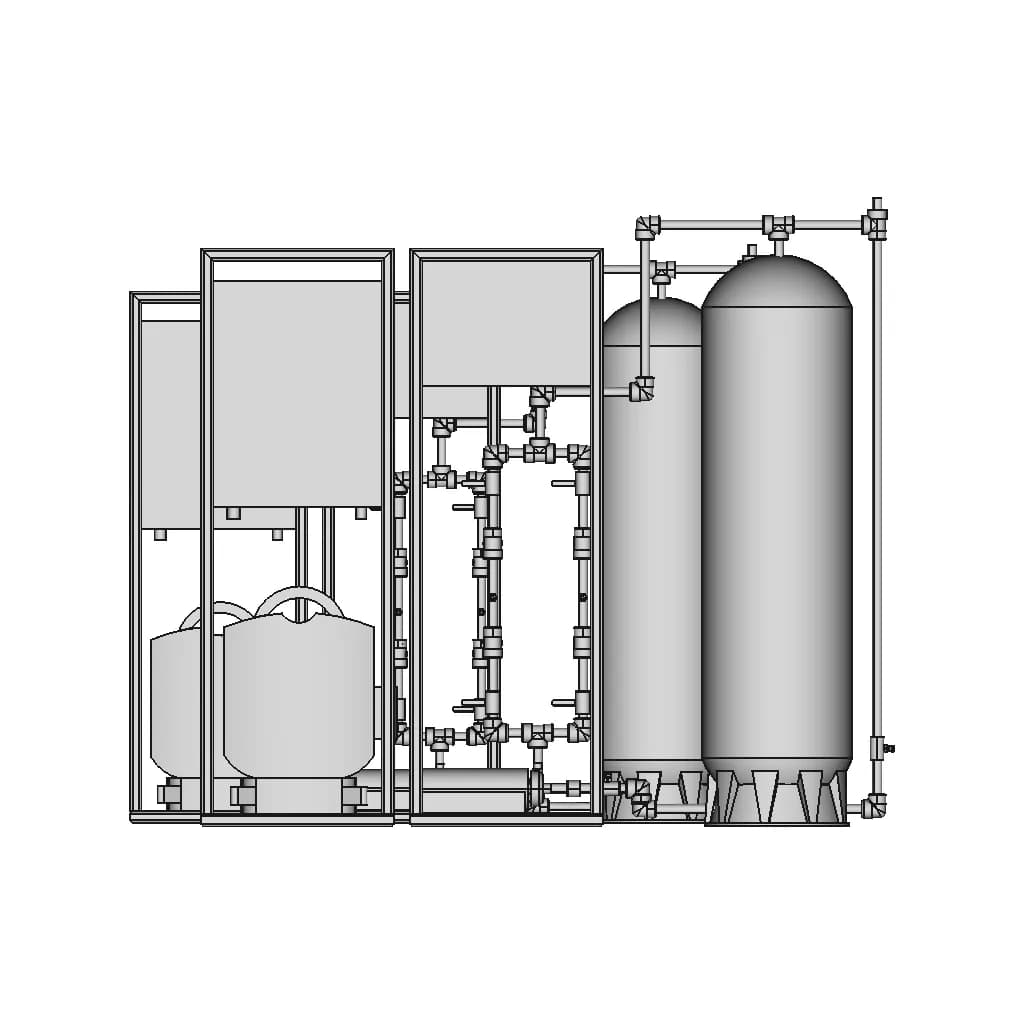 Water Tanks For Co2 Extraction | 3D Engineering Design File_0_270_degree_snapshot