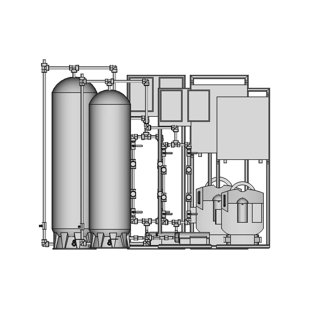 Water Tanks For Co2 Extraction | 3D Engineering Design File_0_90_degree_snapshot
