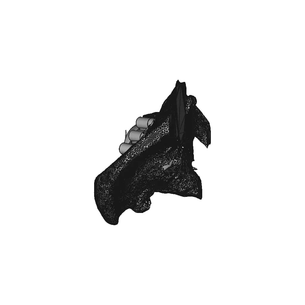 Hip Cavity Implant | 3D Engineering Design File_270_0_degree_snapshot