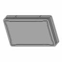 Plastic Food Bin | High-Quality CAD Model_60_30_degree_snapshot