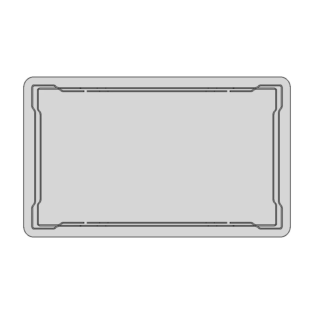 Plastic Food Bin | High-Quality CAD Model_90_0_degree_snapshot