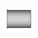 Corning Pyrex No.1003 Beaker 500Ml | 3D Engineering Design File_0_90_degree_snapshot