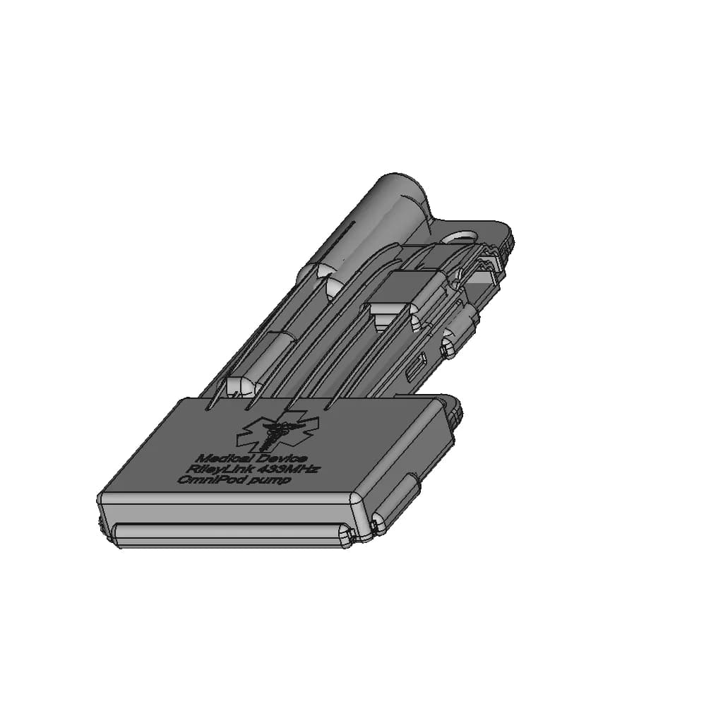 Rileylink Case Enclosure | High-Quality CAD Model_60_30_degree_snapshot