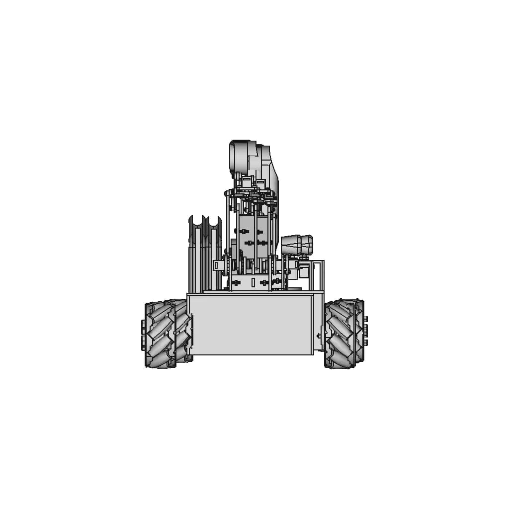 Mcnum Wheel Plant Protection Trolley (Body) - Downloadable CAD Representation_0_90_degree_snapshot