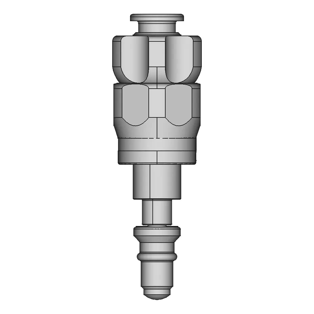 Keofitt Valve Head W9 Type H | 3D Engineering Design File_90_0_degree_snapshot