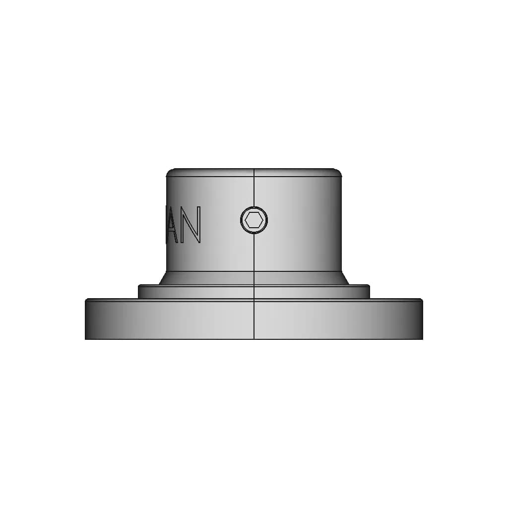 Stainless Steel Support Arm System/Hmi/Boxcontrol Cabinetcontrol Cabinet - Downloadable CAD Representation_0_90_degree_snapshot