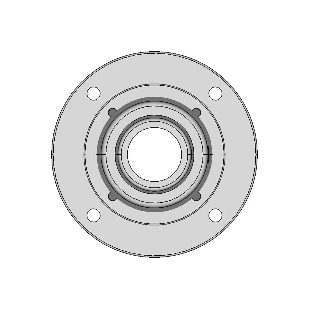 Stainless Steel Support Arm System/Hmi/Boxcontrol Cabinetcontrol Cabinet - Downloadable CAD Representation_270_0_degree_snapshot
