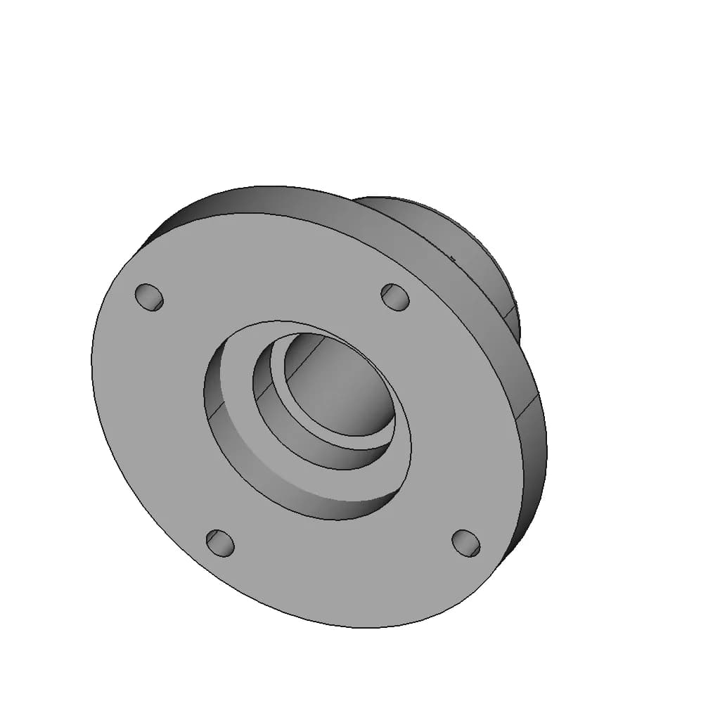 Stainless Steel Support Arm System/Hmi/Boxcontrol Cabinetcontrol Cabinet - Downloadable CAD Representation_60_30_degree_snapshot