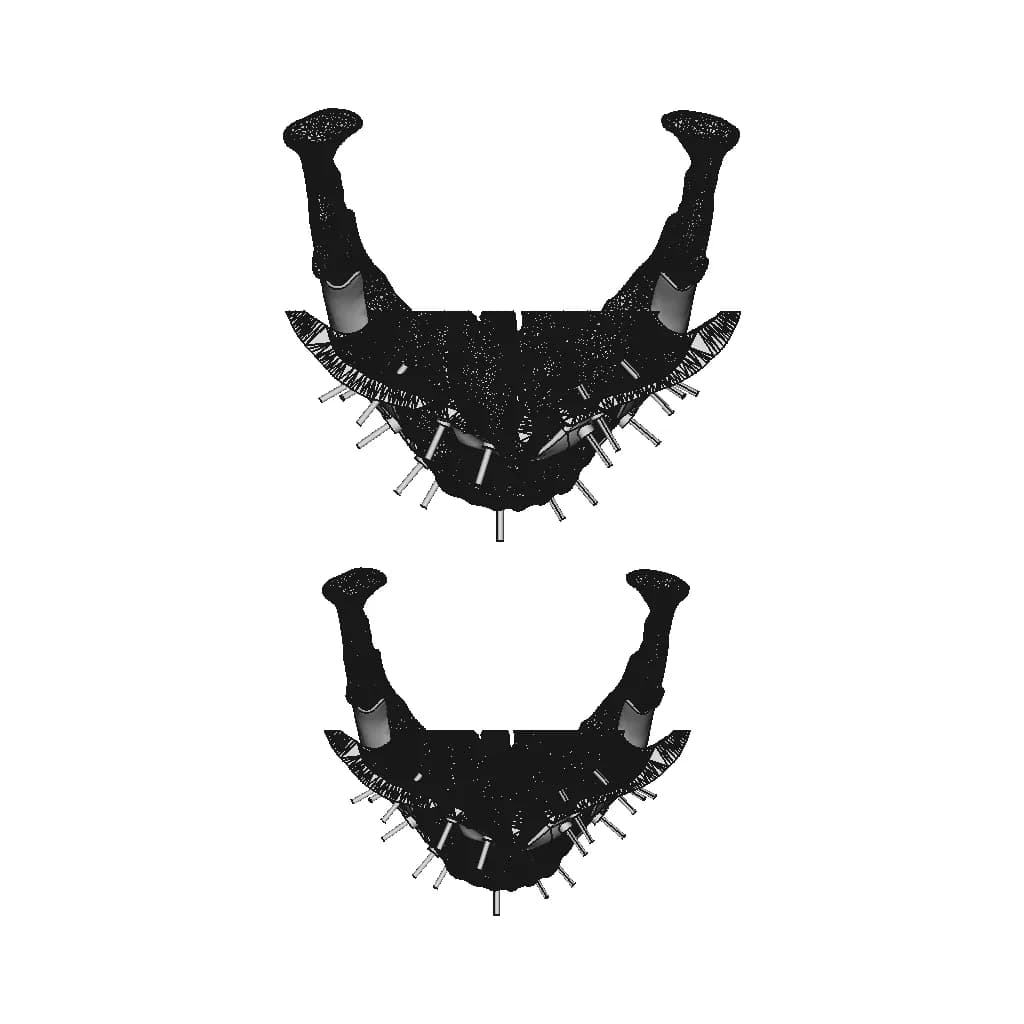 Guiders For Jaws Osteotomy - Downloadable CAD Representation_270_0_degree_snapshot