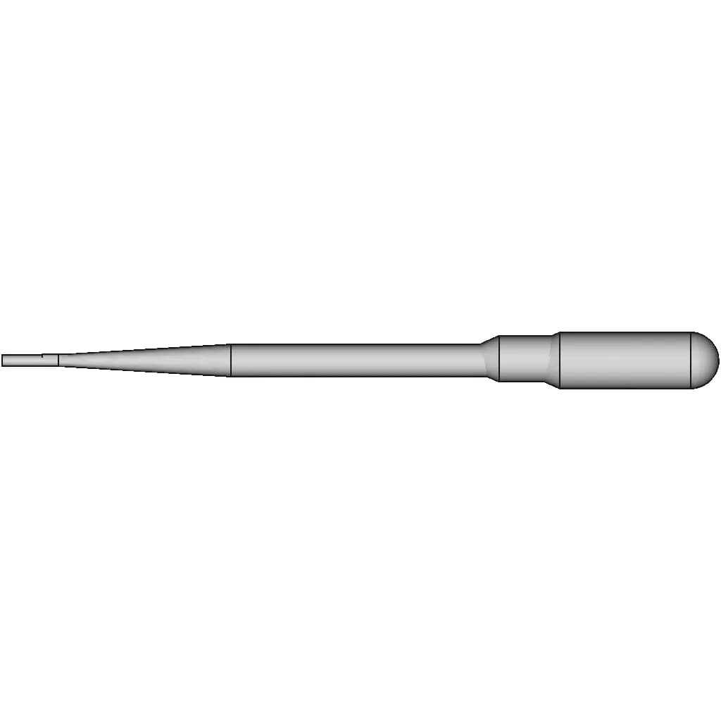 Plastic Pipette - Downloadable CAD Representation_90_0_degree_snapshot