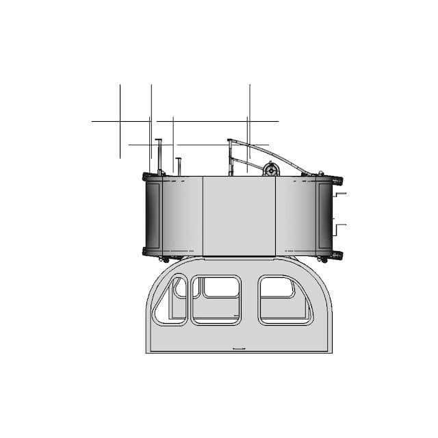 Bike Side Trailer - Standard Mechanical Component