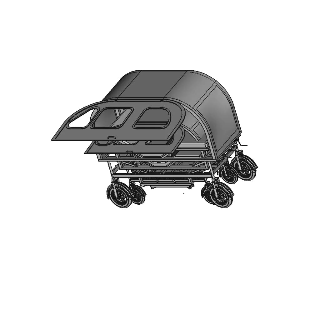 Bike Side Trailer - Standard Mechanical Component_60_30_degree_snapshot