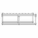(Шлпп-20 )Штатив Лабараторный Для Пробирок | High-Quality CAD Model_90_0_degree_snapshot