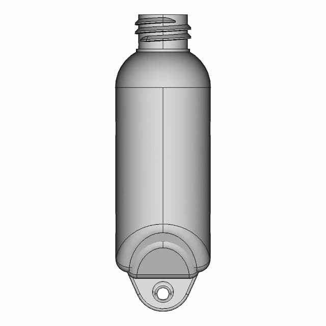 2 Oz Sanitizer Gel Hanging Bottle - Standard Mechanical Component