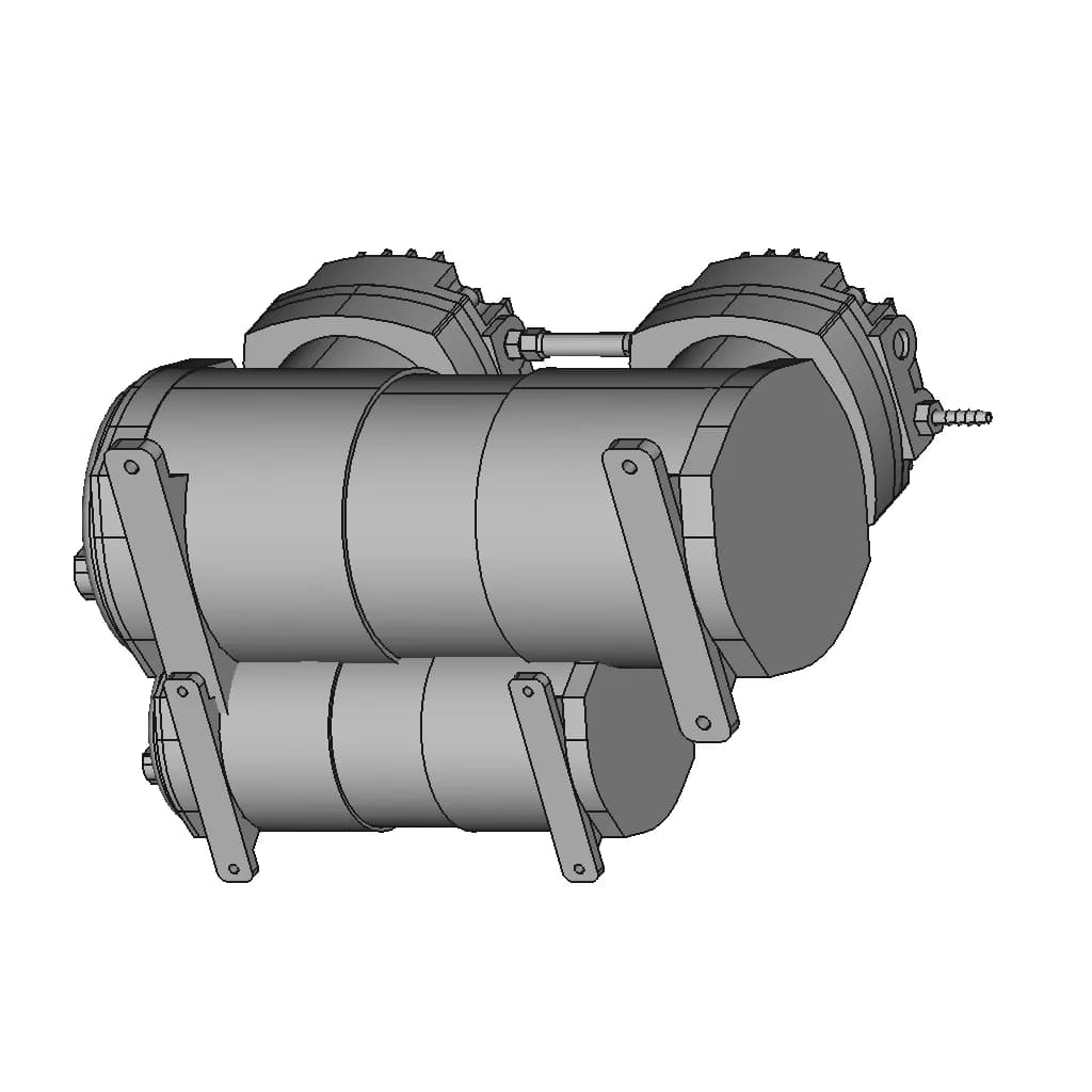 Vacuum Pump - Standard Mechanical Component_60_30_degree_snapshot