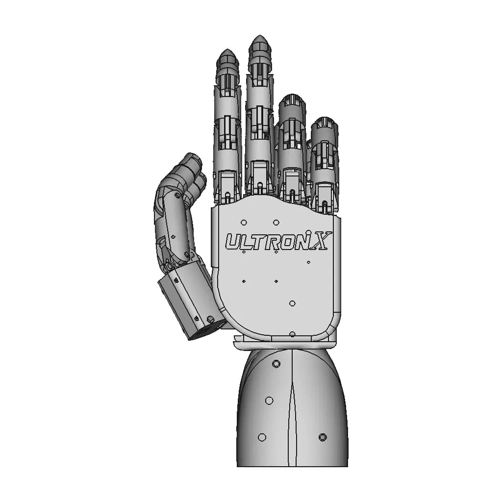 Prosthetic Hand - Downloadable CAD Representation_0_0_degree_snapshot