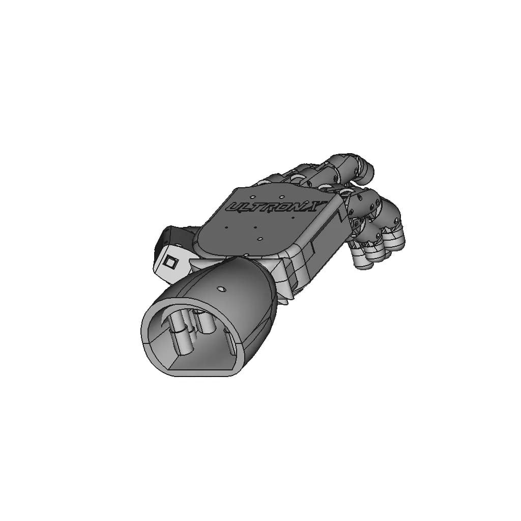Prosthetic Hand - Downloadable CAD Representation_60_30_degree_snapshot