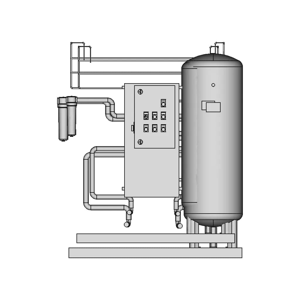 Oxygen Generator | High-Quality CAD Model_90_0_degree_snapshot