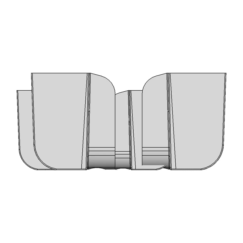 Weslo Cadence 3250 Treadmill Belt Tensioners - Downloadable CAD Representation_0_90_degree_snapshot