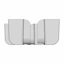 Weslo Cadence 3250 Treadmill Belt Tensioners - Downloadable CAD Representation_0_90_degree_snapshot
