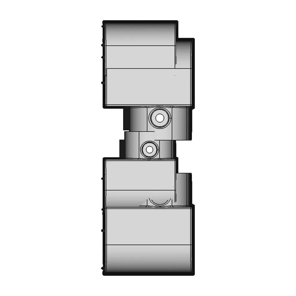 Weslo Cadence 3250 Treadmill Belt Tensioners - Downloadable CAD Representation_90_0_degree_snapshot