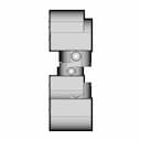Weslo Cadence 3250 Treadmill Belt Tensioners - Downloadable CAD Representation_90_0_degree_snapshot