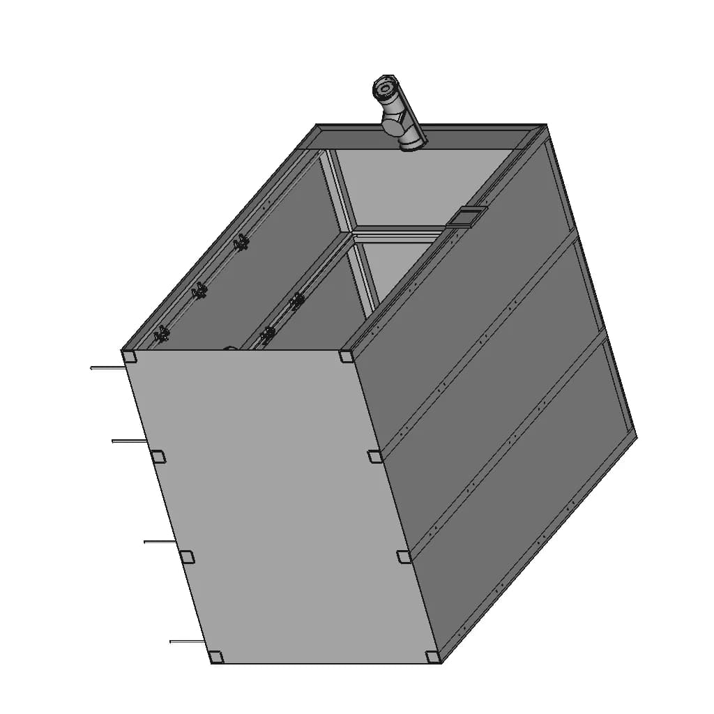 Sanitation Tunnel - Downloadable CAD Representation_60_30_degree_snapshot