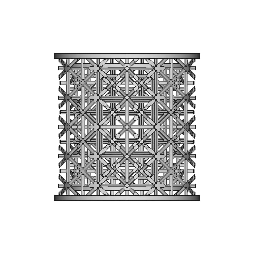 Magnesium And Hydrogel Plug Scaffold - Standard Mechanical Component_0_90_degree_snapshot