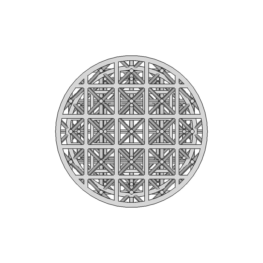 Magnesium And Hydrogel Plug Scaffold - Standard Mechanical Component_90_0_degree_snapshot