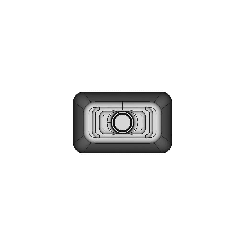 Iec 320 C13 Cable End Medical Plug - Standard Mechanical Component_0_0_degree_snapshot