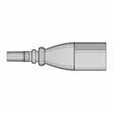 Iec 320 C13 Cable End Medical Plug - Standard Mechanical Component_0_90_degree_snapshot