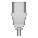 Iec 320 C13 Cable End Medical Plug - Standard Mechanical Component_270_0_degree_snapshot