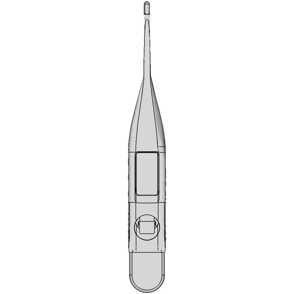 Thermometer | High-Quality CAD Model_270_0_degree_snapshot
