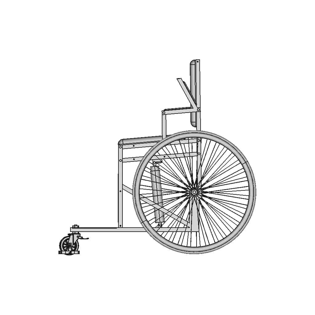 Standing Wheelchair | 3D Engineering Design File_0_270_degree_snapshot