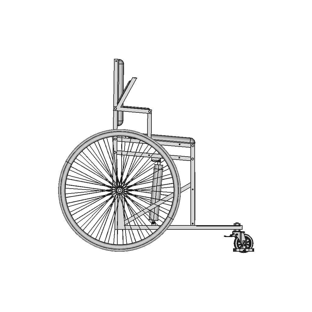 Standing Wheelchair | 3D Engineering Design File_0_90_degree_snapshot