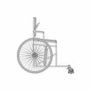 Standing Wheelchair | 3D Engineering Design File_0_90_degree_snapshot