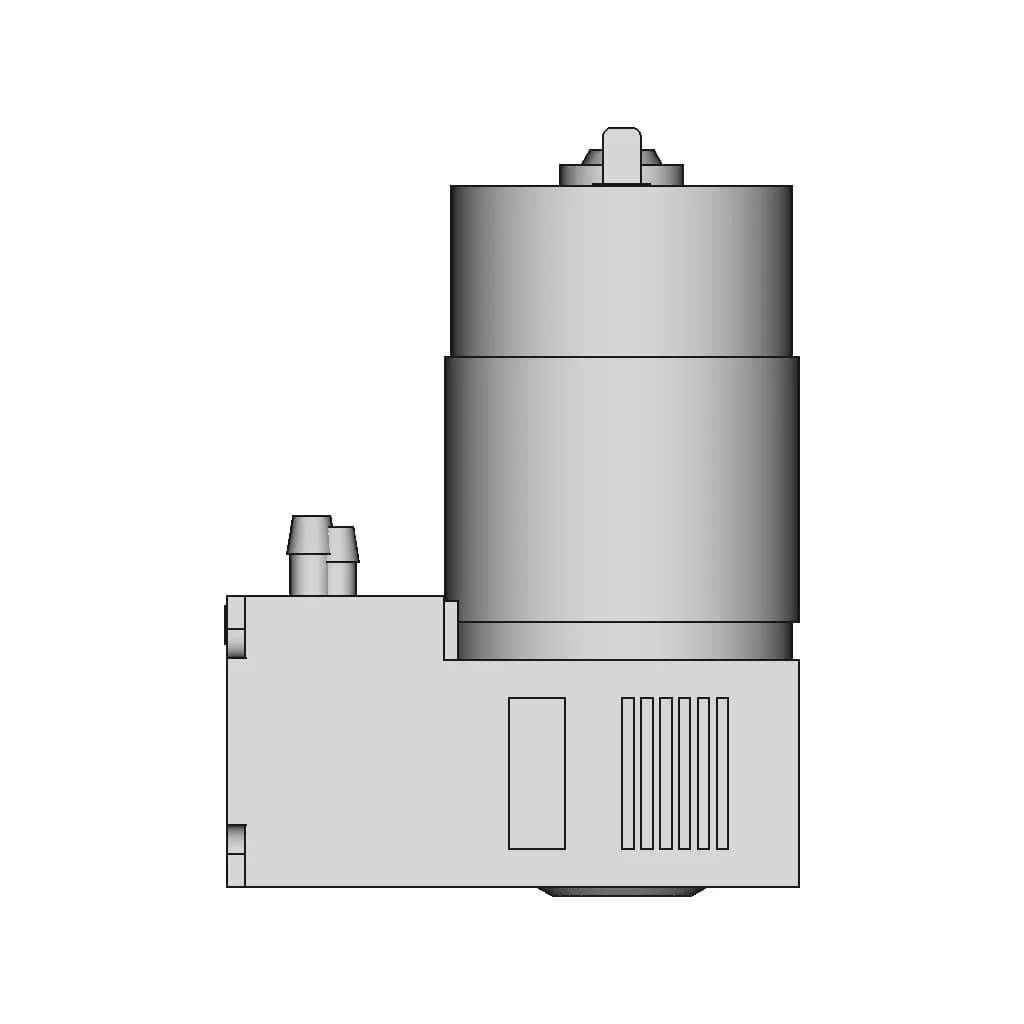 Sypda Diaphragm Pump Mv-Sd820 - Downloadable CAD Representation_0_90_degree_snapshot